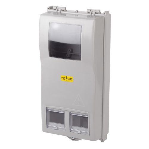 Корпус пластиковый ЩУРн-П 3/8 IP54 (КДЕ-З) KDE_3 (485х240х140) ЭРА Б0050593