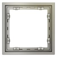 Рамка 1-м S70 пластик. шелк Voltum VLS100104