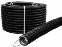 Металлорукав в ПВХ изоляции Р3-ЦПнг 10 черн. (уп.50м) TOKOV ELECTRIC TKE-MR-PVC-10-50-C05