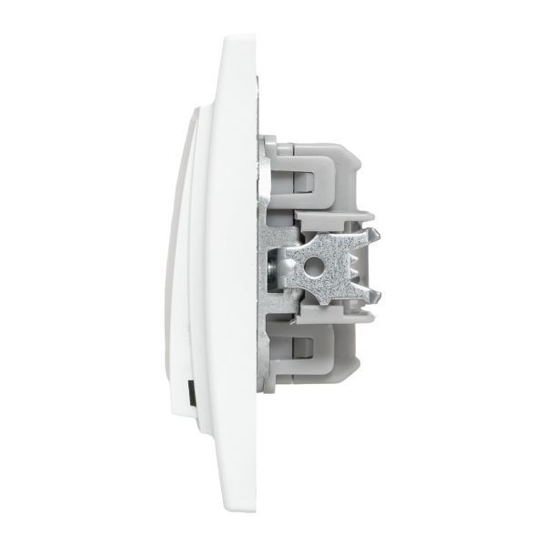 Выключатель 2-кл. СП Минск 10А IP20 бел. Basic EKF ERV10-023-10