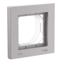 Рамка 1-м AtlasDesign Aqua IP44 алюм. SE ATN440301