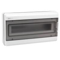 Бокс модульный накладной PDB/W 3018 GR (ЩРН-ПГ-18) IP65 пластик. Pro JazzWay 5072022