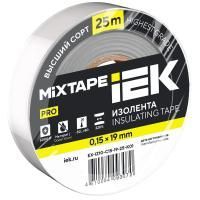 Изолента 0.15х19мм (рул.25м) бел. IEK EX-IZ10-C15-19-25-K01
