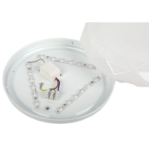 Светильник светодиодный Классик SPB-6 Slim Sparkle WH 24W-6.5K 24Вт 6500К без ДУ Эра Б0069788