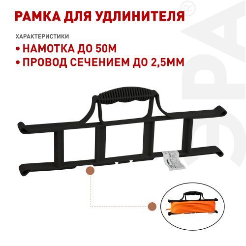 Рамка силового удлинителя IP20 FR-1 Эра Б0047877
