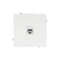 Розетка компьютерная 1-м KANT RJ45 кат.5E без шторки бел. магнолия DKC 7000663