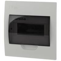 Бокс встраиваемый ЩРВ-П-8 8мод. IP41 пластик SIMPLE NO-box_simple-plastic_8_flush BOXF08 Эра Б0041511