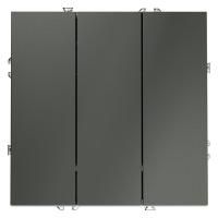 Выключатель 3-кл. СП S70 10А механизм титан Voltum VLS030106