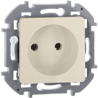 Розетка 1-м СП Inspiria 16А IP20 250В 2P механизм сл. кость IEK 673711