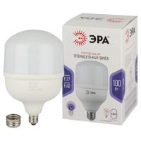 Лампа светодиодная высокомощная STD LED POWER T160-100W-6500-E27/E40 100Вт T160 колокол 6500К нейтр. бел. E27/E40 (переходник в компл.) 8000лм Эра Б0032090