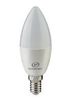 Лампа светодиодная RS LED C37 E14 8W 220-240V 8Вт свеча 4000К E14 800лм 220-240В Ra90 Русский Свет 20010545133
