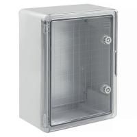 Корпус ударопрочный ЩМПп 400х300х170 IK10 IP65 прозр. дверь АБС пластик PRIZMA TOKOV ELECTRIC TKE-PZ-CPB03-IK10-IP65