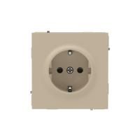Розетка силовая KANT 2P+E защ. шторки ванильн. марципан DKC 7015003