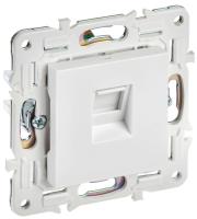 Розетка компьютерная RJ45 кат.5E SKANDY SK-K01W арктич. бел. IEK SK-K10-1-K01