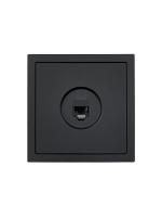 Розетка компьютерная 1-м СП ZIMA IP20 механизм черн. бархат LEZARD 704-4288-139