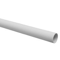 Труба гладкая ПВХ жесткая легкая d32мм сер. (дл.2м) TOKOV ELECTRIC TKE-THG-PVC-32-2-C06