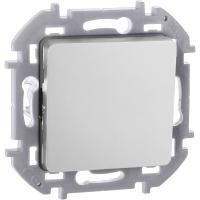 Переключатель 1-кл. Inspiria 10А IP20 250В 10AX механизм алюм. IEK 673652