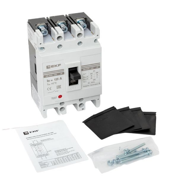 Выключатель автоматический 3п 100/125А 35кА ВА-99М PROxima EKF mccb99-100-125m
