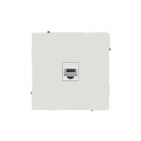 Розетка компьютерная 1-м KANT RJ45 кат.6A без шторки бел. песок DKC 7010673