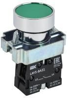 Кнопка LAY5-BA31 1НО без подсветки зел. KARAT IEK BBT60-BA-K06