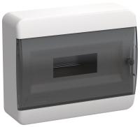 Корпус ЩРН-П-12 TEKFOR IP41 черн. прозр. дверь пластик. IEK TF5-KP12-N-12-41-K01-K03