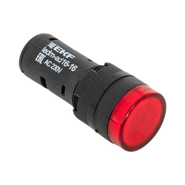 Матрица светодиодная AD16-16HS красн. 230В AC PROxima EKF ledm-ad16-16-r