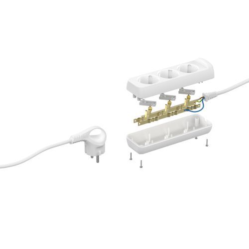 Удлинитель 3х10м с заземл. 16А IP20 U-3e-10m-3х1 ПВС 3х1 Эра Б0028373