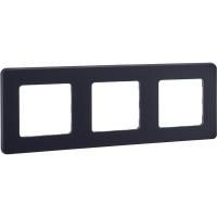 Рамка 3-м СП Inspiria IP20 антрацит IEK 673953