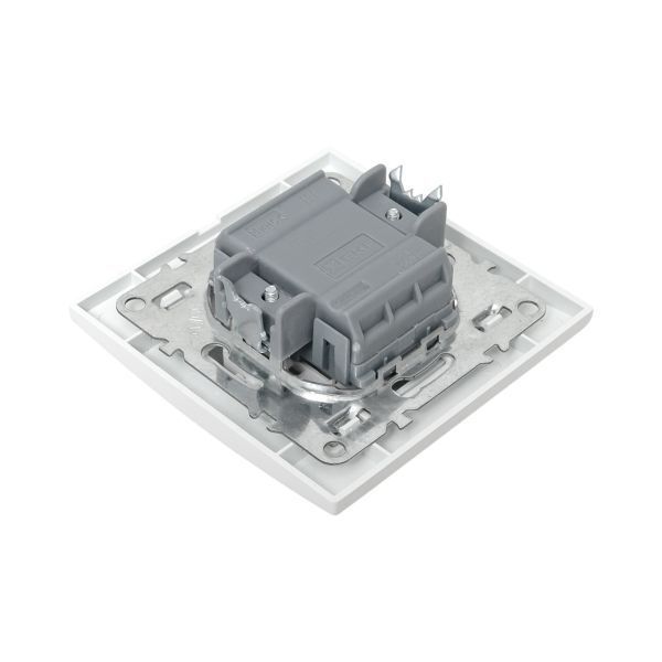 Переключатель проходной 1-кл. СП Минск 10А IP20 бел. Basic EKF ERV10-025-10