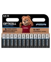Элемент питания алкалиновый AA/LR6 (блист. 12шт) Turbo Max Opticell 6053009