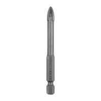Сверло по стеклу и керамике 8мм 4 грани шестигранный хвостовик Kranz KR-91-0650