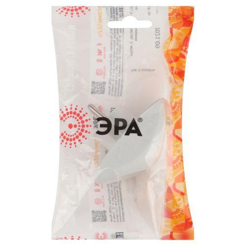 Разветвитель 2-м без заземл. 10А IP20 SPx-2-W бел. Эра Б0053480