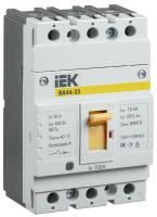 Выключатель автоматический 3п 100А 15кА ВА44 33 IEK SVA4410-3-0100