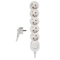 Удлинитель EX-05GS-500 (5х5) заземл. выкл. JazzWay 5065208