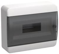 Корпус ЩРН-П-12 TEKFOR IP41 черн. прозр. дверь пластик. IEK TF5-KP12-N-12-41-K01-K03