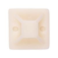 Площадка самоклеящаяся под хомуты PCP-SG 25х25-100WH PA6.6 бел. (уп.100шт) JazzWay 5055049