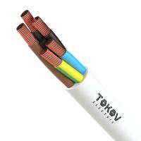 Провод TOKOV ELECTRIC ПВС 5х4(4х4+1х4) 380В Б (бухта) (м) 1945507