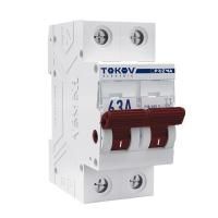 Выключатель нагрузки модульный 2п 63А PRIZMA TOKOV ELECTRIC TKE-PZ60-MDSI-2-63