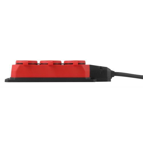Удлинитель 3х5м с заземл. IP44 КГ 3х1.5 каучук UK-3e-3x1.5-5m-IP44(KG) Эра Б0057579