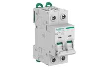 Выключатель автоматический 2п C 16А 6кА Systeme9 400В SE S9F22216