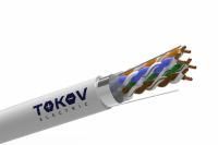 Кабель витая пара F/UTP 4х2х24AWG(0.51мм) кат.5E PVC indoor Fluke tested 305м (м) PRO TOKOV ELECTRIC TKP-C06-F42-5E-305-PVC