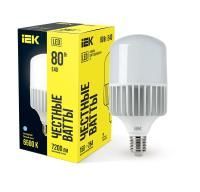 Лампа светодиодная HP 80Вт 230В 6500К E40 IEK LLE-HP-80-230-65-E40