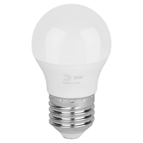 Лампа светодиодная GREEN LINE P45-12W-840-E27 GL 12Вт шар 4000К яркий свет бел. E27 Эра Б0067050