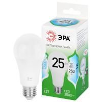 Лампа светодиодная GREEN LINE A60-25W-840-E27 GL 25Вт груша 4000К яркий свет бел. E27 Эра Б0067117