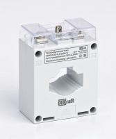 Трансформатор тока ТШП-0.66 200/5А кл. точн. 0.5 5В.А d30мм DEKraft 50136DEK