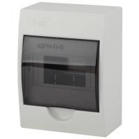Бокс навесной ЩРН-П-6 6мод. IP41 пластик SIMPLE NO-box_simple-plastic_6_surface BOXS06 Эра Б0041522