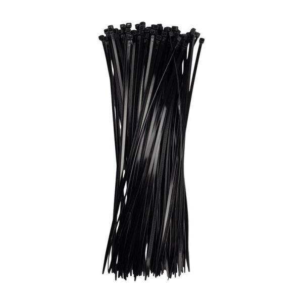Хомут кабельный PCT 4.8х350-100BL 4.8х350 PA6.6 черн.(уп.100шт) JazzWay 5054660