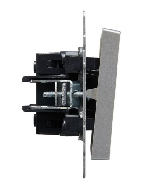 Выключатель 3-кл. СП BRITE ВС10-3-0-БрА 10А механизм алюм. IEK BR-V30-0-10-K47