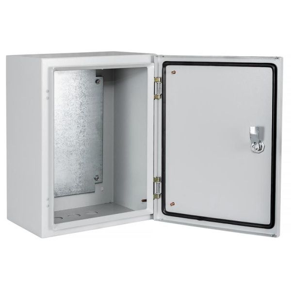 Корпус ЩМП-1 400х310х220 IP54 с монтажн. панелью метал. PRIZMA TOKOV ELECTRIC TKE-PZ-MPB54-1