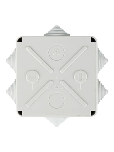 Коробка распаячная ОП 100х100х50 IP55 KM41234 IEK UKO11-100-100-050-K41-55